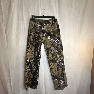 SHEIN Camo Cargo Pants Size Small Preowned